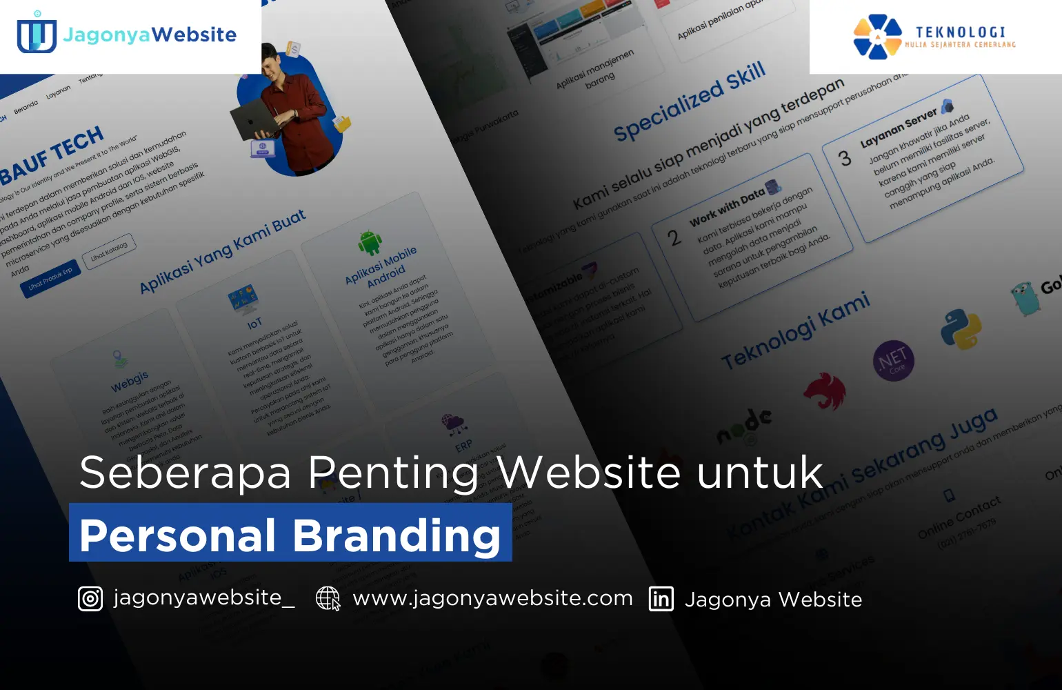 Seberapa Penting Website untuk Personal Branding