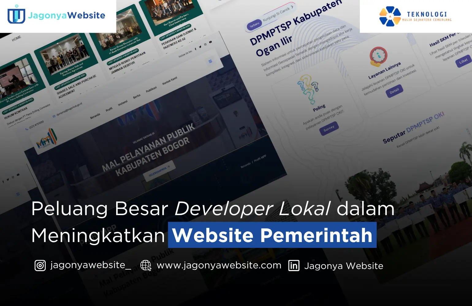 Peluang Besar Developer Lokal Terhadap Website Pemerintah
